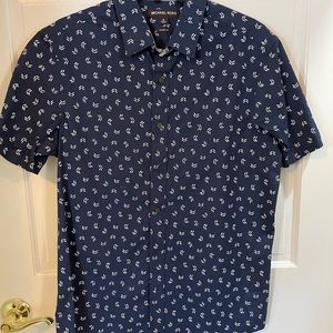 Michael Kors Short Sleeve Button Down Medium